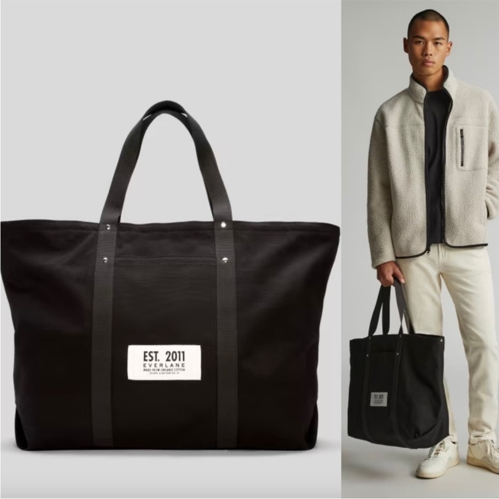 Everlane The Organic Canvas Weekender Bag